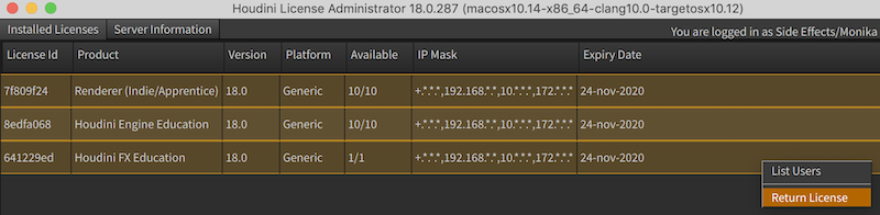 Education Institution FAQs | SideFX