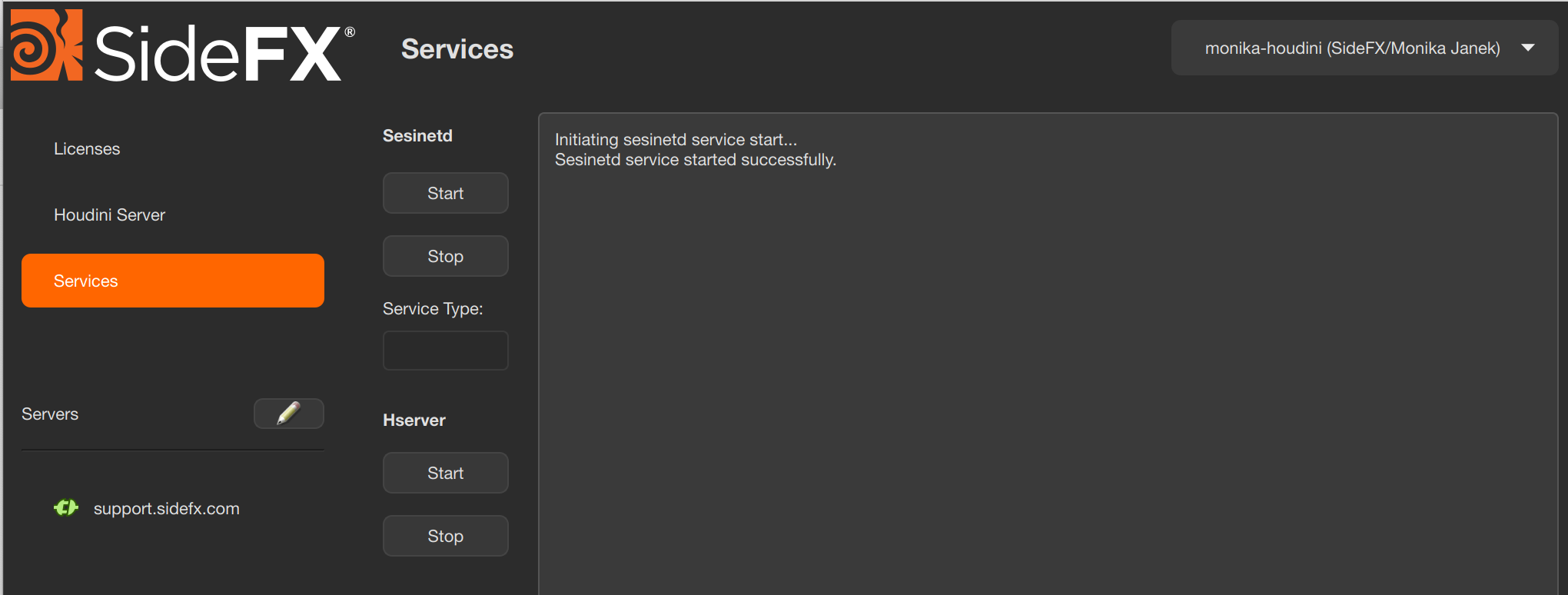 General hkey services