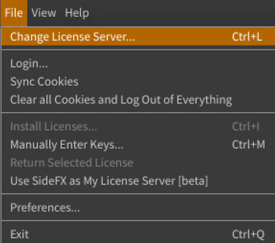 Hkey Change License Server