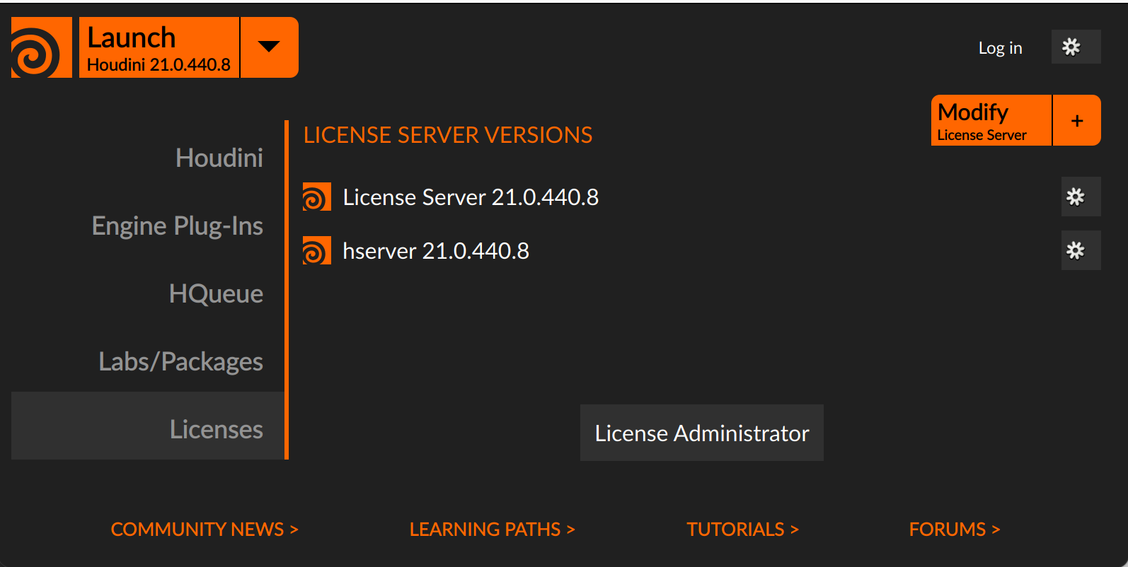 License Administrator 21