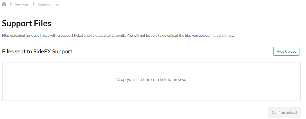 Upload Files